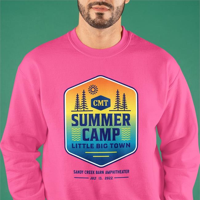 Little Big Town Cmt Summer Camp Little Big Town Sandy Creek Barn Amphitheater T Shirt