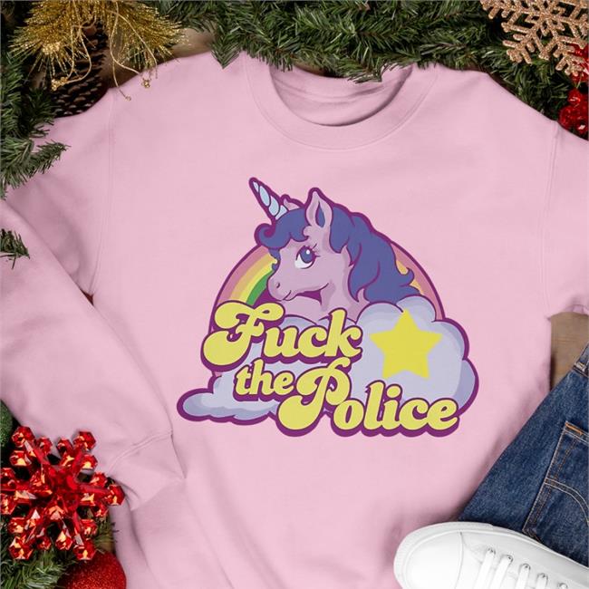 Unicorn Fuck The Police Hoodie Axel Folio