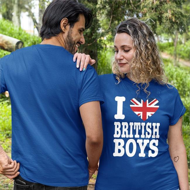 Tarayummy I Love British Boys Sweatshirt Black