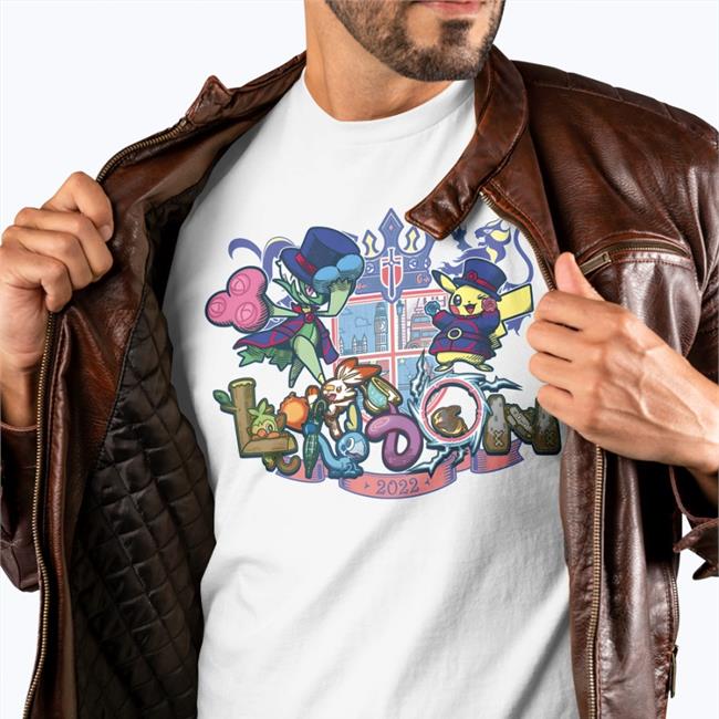 White Pokémon World Championships 2022 Shirt Pokemon Unite Shirt