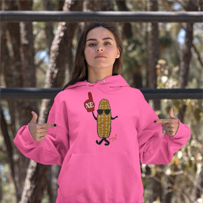 Paperkiteshop Husker Volleyball Paper Kite Corn Onesie Sweatshirt