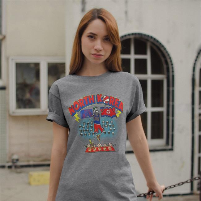 North Korea Skeletons Playing Basketball Sweatshirt