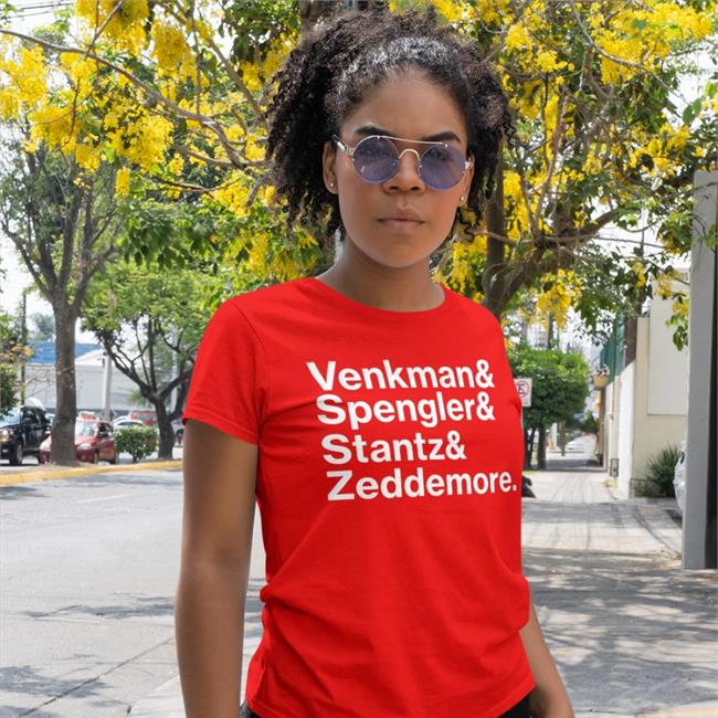 Venkman Spengler Stantz Zeddemore T Shirt
