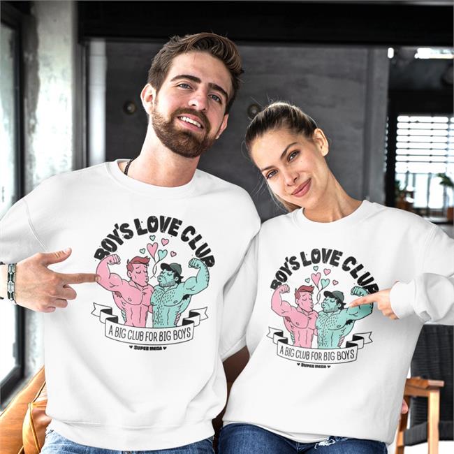 Jordandecay Boy's Love Club A Big Club For Big Boys Tee Shirt