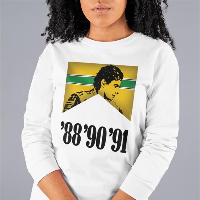 Funny Senna’S Three The ’88, ’90, ’91 Shirt