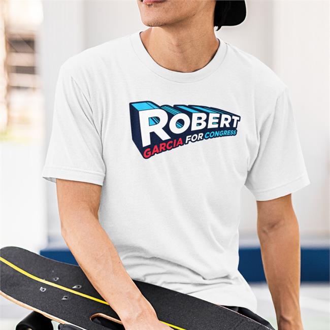 Robert Garcia For Congress Pride T-Shirt