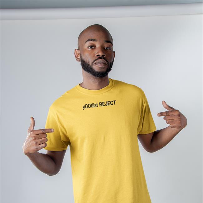 Y00tlist Reject Funny T Shirt White