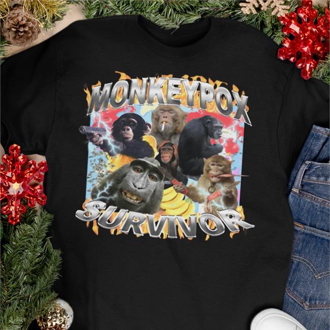 Crappy Worldwide Crappyworldwide Merch Monkeypox Survivor Shirt