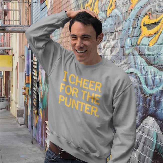 Raygunsite Store I Cheer For The Punter Hoodie