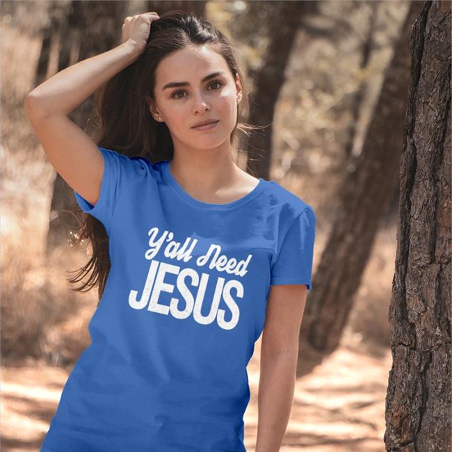 Breaking News Mendedearth Merch Y'all Need Jesus Shirt