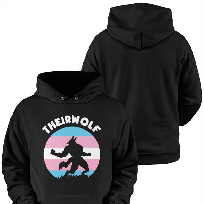 Theirwolf Trans Pride Lgbt Sweatshirt