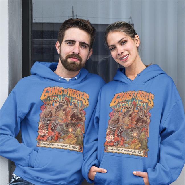 Guns N' Roses Ribeirão Preto X September 16 2022 Hoodie Gnr Merch Guns N' Roses Ribeirão Preto X September 16 2022 T Shirt