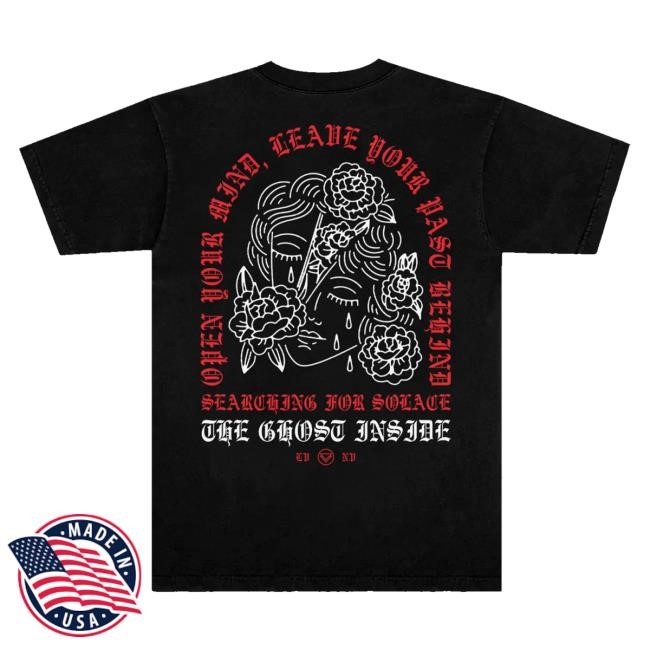 The Ghost Inside Store Merch Open Mind Tee (Black) Funny Shirt Original The Ghost Inside Store Merch Open Mind Tee (Black) Crewneck Sweatshirt