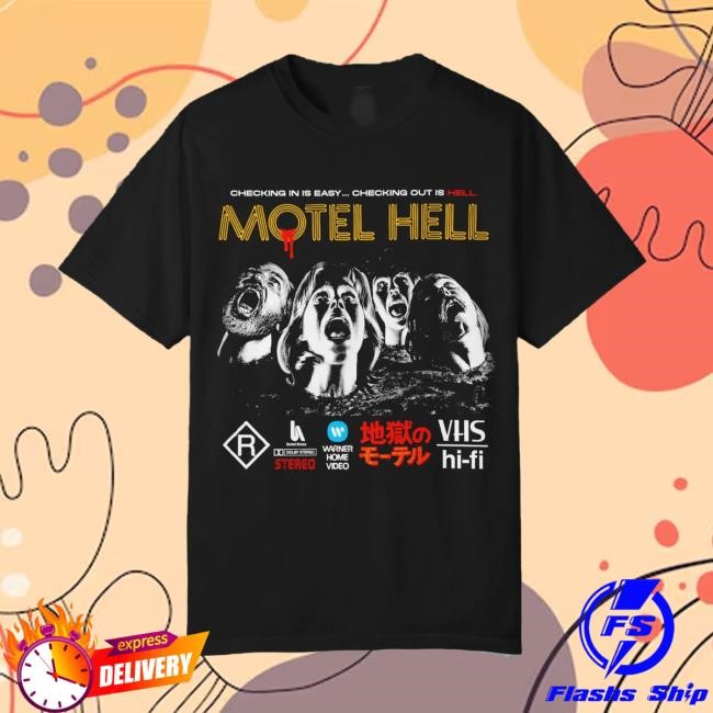 Ironfortressrecords Merch Motel Hell Horror Movie Hoodie Sweatshirt