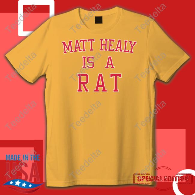 Matt Healy Is A Rat Long Sleeve Tee