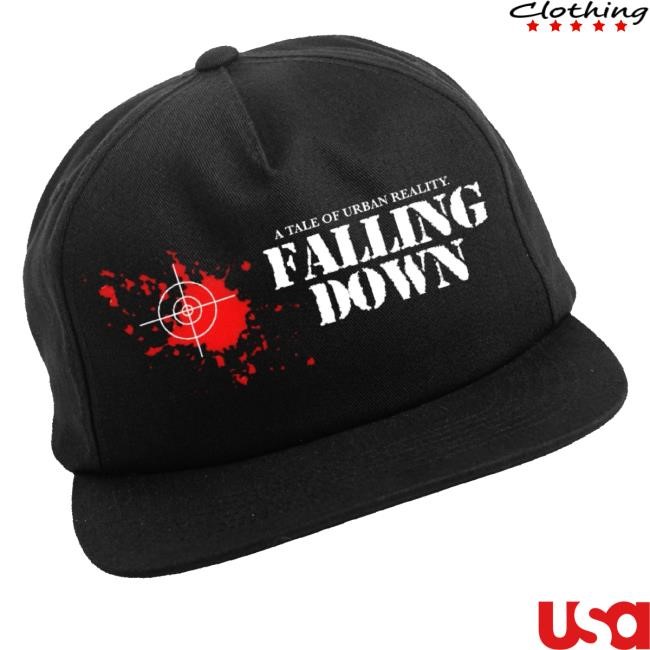 Trending Cinema Slime Merch Falling Down Headwear Black