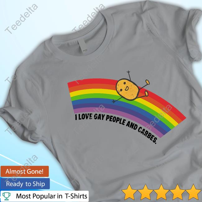 James Fell Wearing I Love Gay People And Carbes Sweatshirt