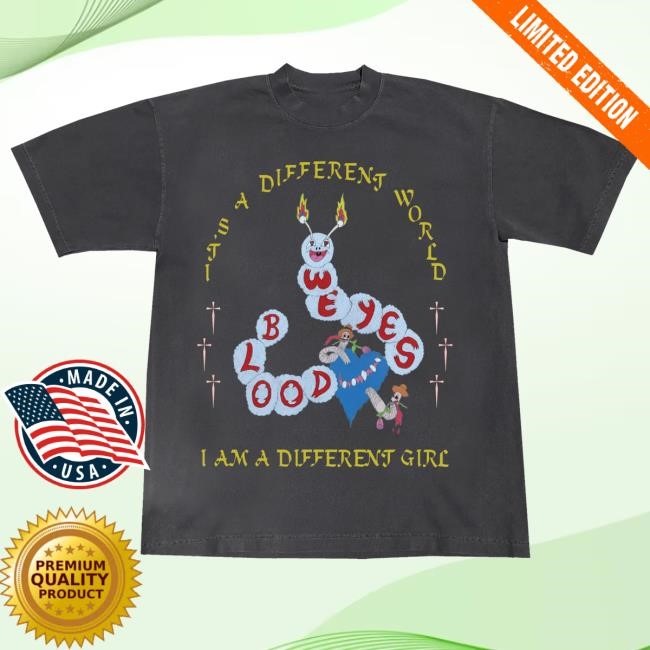 Trending Weyes Blood Merch Different World Caterpillar t-shirt, hoodie, tank top, sweater and long sleeve t-shirt