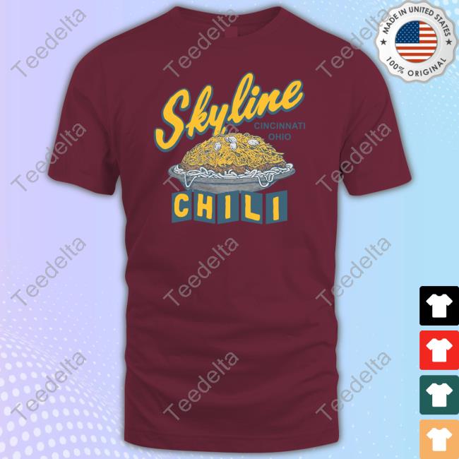 Skyline Chili Retro Cincinnati Ohio Pop Culture Food Sweatshirt