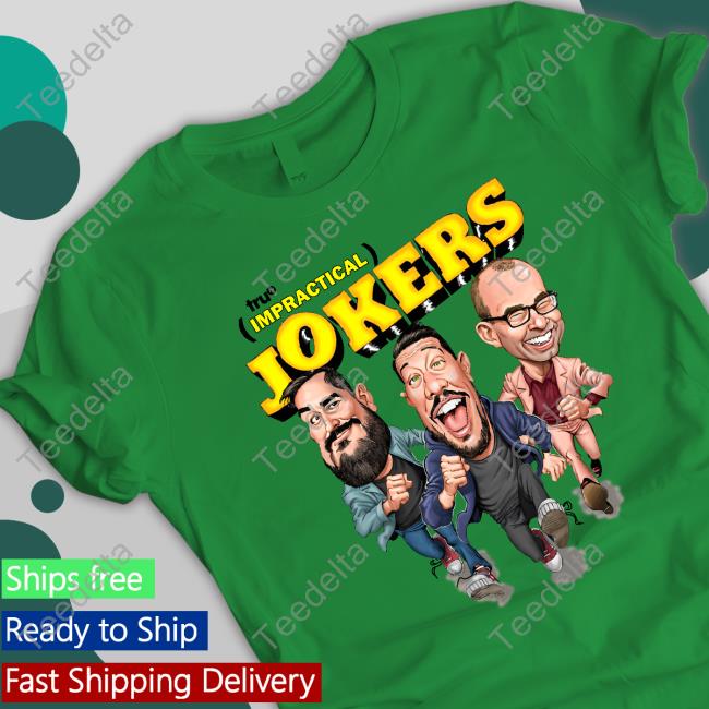 Impractical Jokers Official Caricature Logo T Shirt