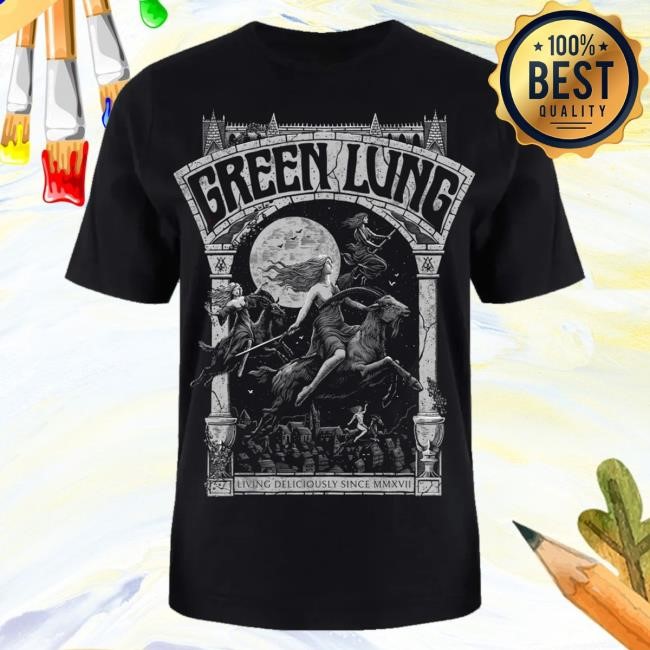 Green Lung Merch Store Shop Living Deliciously Sweater