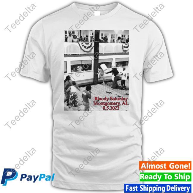 Official Bloody Saturday Montgomery, Al 8.5.2023 Long Sleeve T Shirt Choassupnow