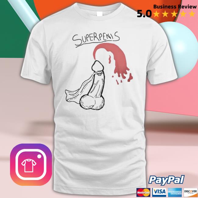 Super Penis 2023 White shirt Super Penis 2023 White shirt