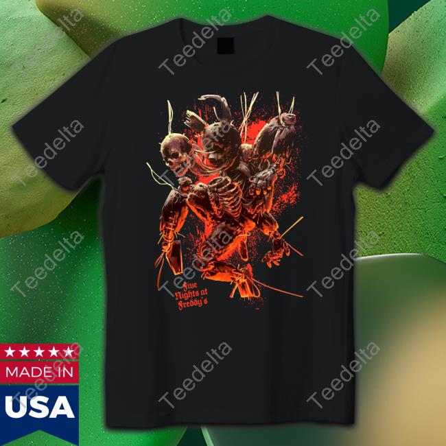 Five Nights At Freddy's Skeleton Tee Jonnyblox