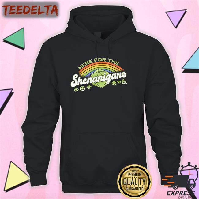 Here For Shenanigans Long Sleeve Shirt Utkarsh Ambudkar Here For Shenanigans Shirt