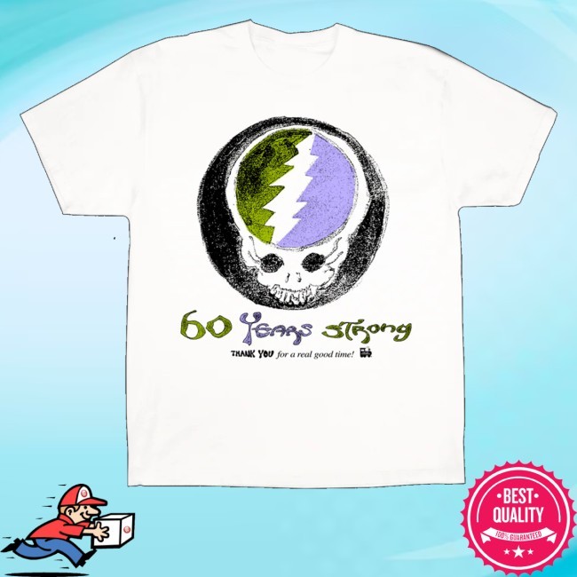 60 Years Strong White Funny Shirt Online Ceramics Merch Store