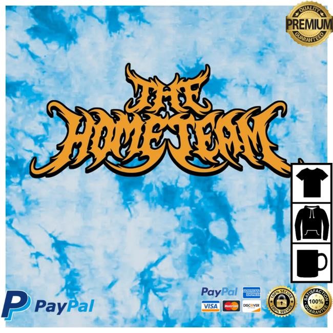 Official The Home Team Merch Store Tie Dye Metal Logo Long Sleeve Shirt