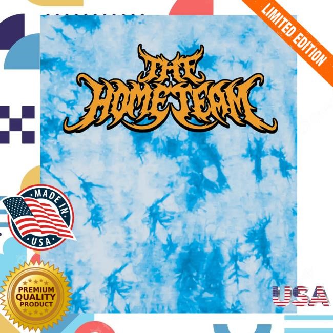 The Home Team Merch Tie Dye Metal Logo Blue The Home Team Merch Tie Dye Metal Logo Blue