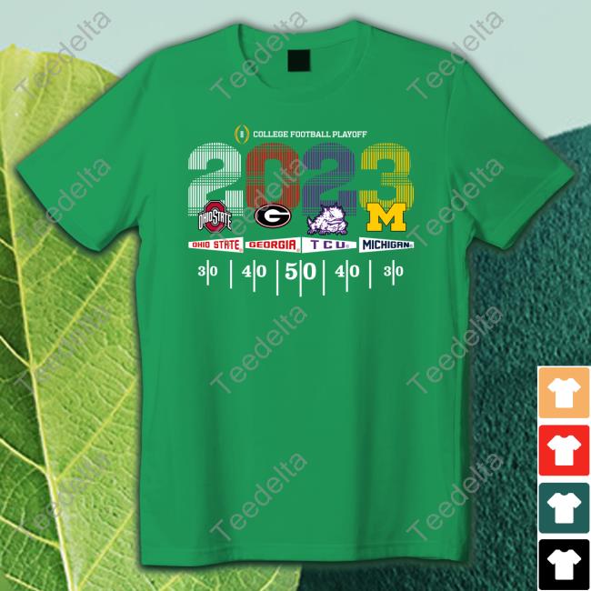 College Football Playoffs 4 Team Sweatshirt