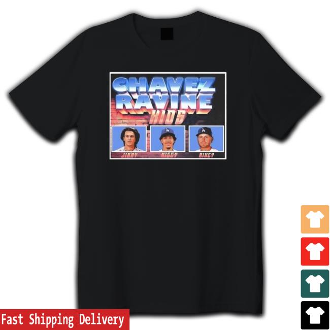 Jimmy Miggy Mikey The Chavez Ravine Kids shirt