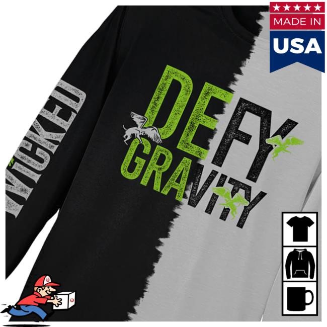Wicked The Musical Store Wicked Unisex Defy Gravity Shirt