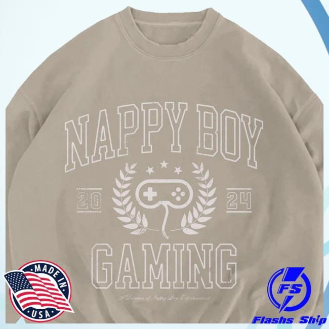Nappyboy Store Merch Shop Store Official Nappy Boy Gaming Fw24 Hoodie