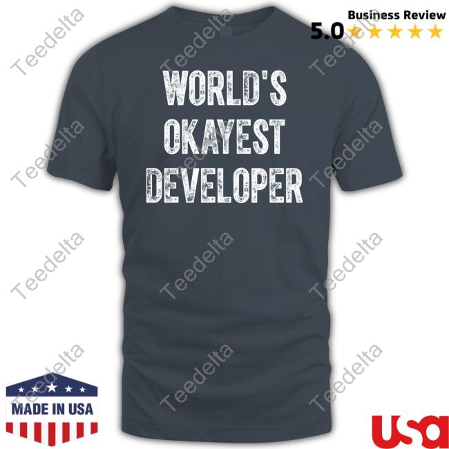 LenteGameDev World's Okayest Developer Long Sleeve Tee Shirt