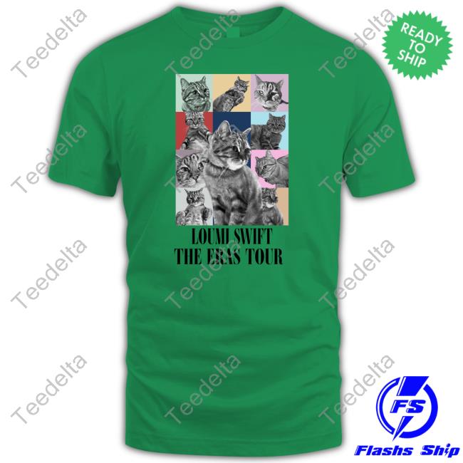 Official Loumi Swift The Eras Tour Hooded Sweatshirt