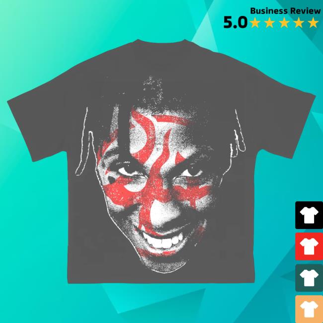 Official Lostinthehills x Youngboy Lost In The Hills LH FACE- VINTAGE Popover Sweatshirt
