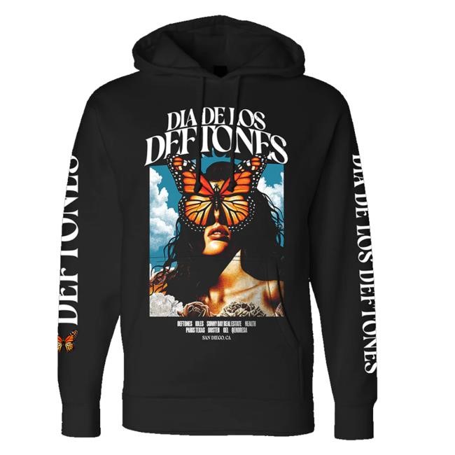 Shop Deftones Merch Store Ddld '24 Black Admat Pullover T-Shirt