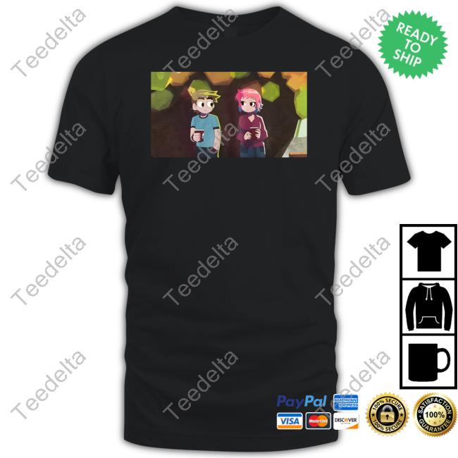 Official Scott Pilgrim Takes Off Party Scene Shirt