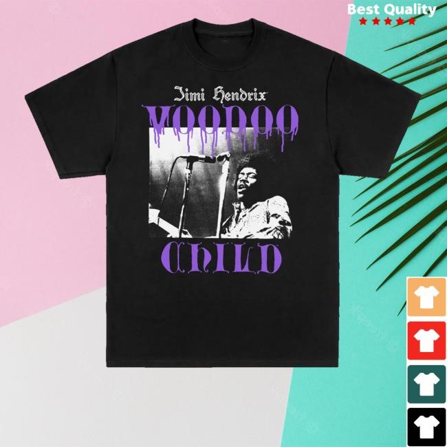 Authentic Hendrix Merch Store Shop Jimi Hendrix Voodoo Hoodie Sweatshirt