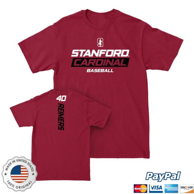 Nil Store Stanford Baseball Crimson Rush Tee Ben Reimers Tee