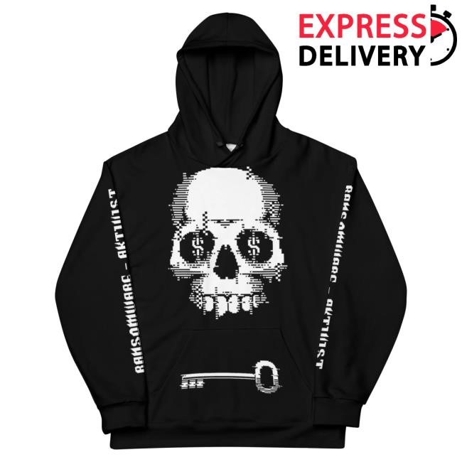 Vx-Underwear Merch Store Shop Ransomware Activist With Sleeve Tee Shirt Vxunderground