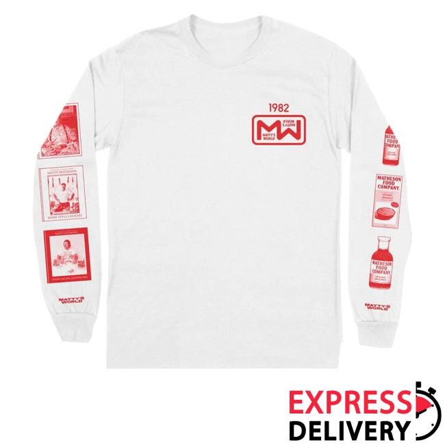 Matty Mainline Matty's World Sweatshirt Matty Matheson Merch Store