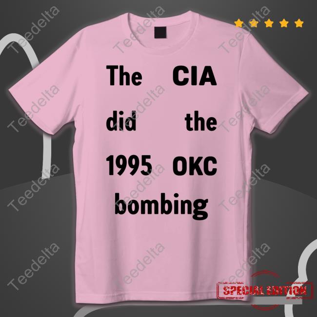 Dildo Gaggins The Cia Did The 1995 Okc Bombing Long Sleeve Tee Shirt