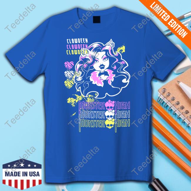 Normie Monster High Clawdeen Boyfriend Fit Girls Shirt