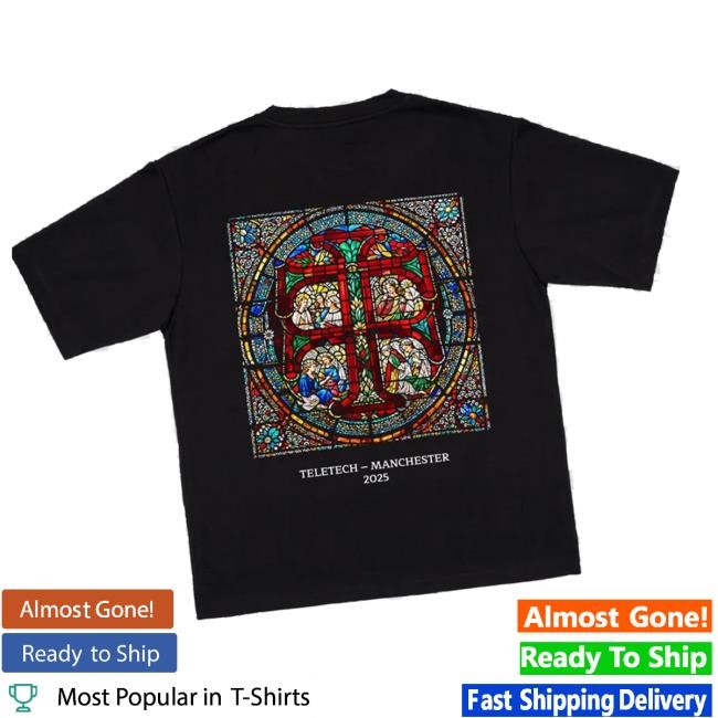 Official Teletech Merch Store Stained Glass Funny Shirt