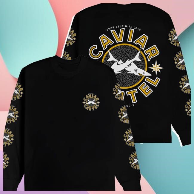 Limited Caviar Cartel Merch Store Caviar Cartel®️ Logo Longsleeve Shirt