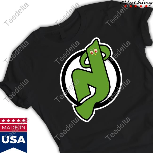 Dj Bean Wearing Gumby X Njd Tee Shirt